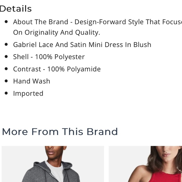 Reiss Gabriel Lace and Satin Dress. Size 4. NWT - Picture 5 of 13